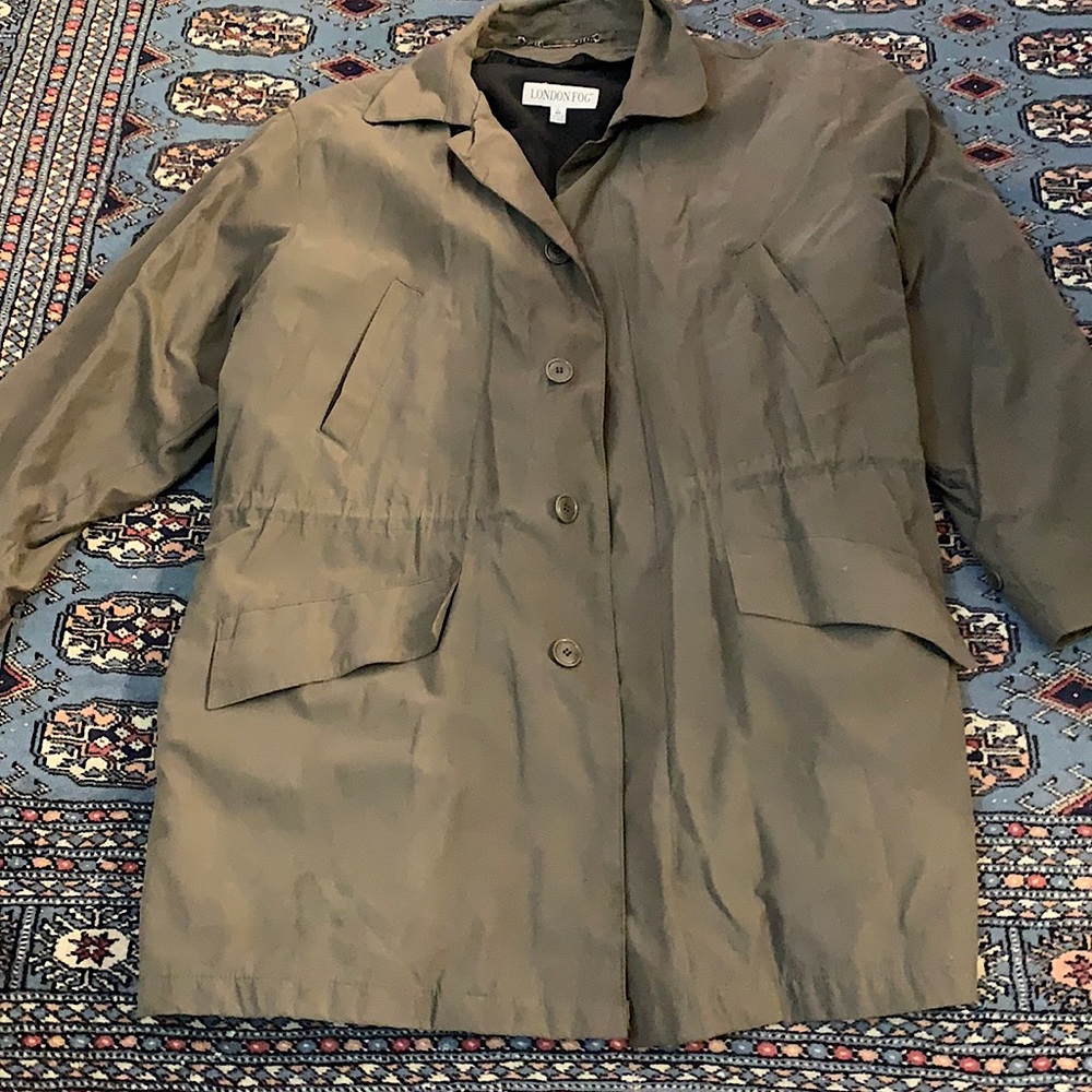 London Fog XL 3/4 rain resistant jacket